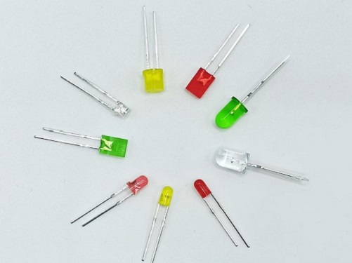 插件圓頭單色LED燈珠